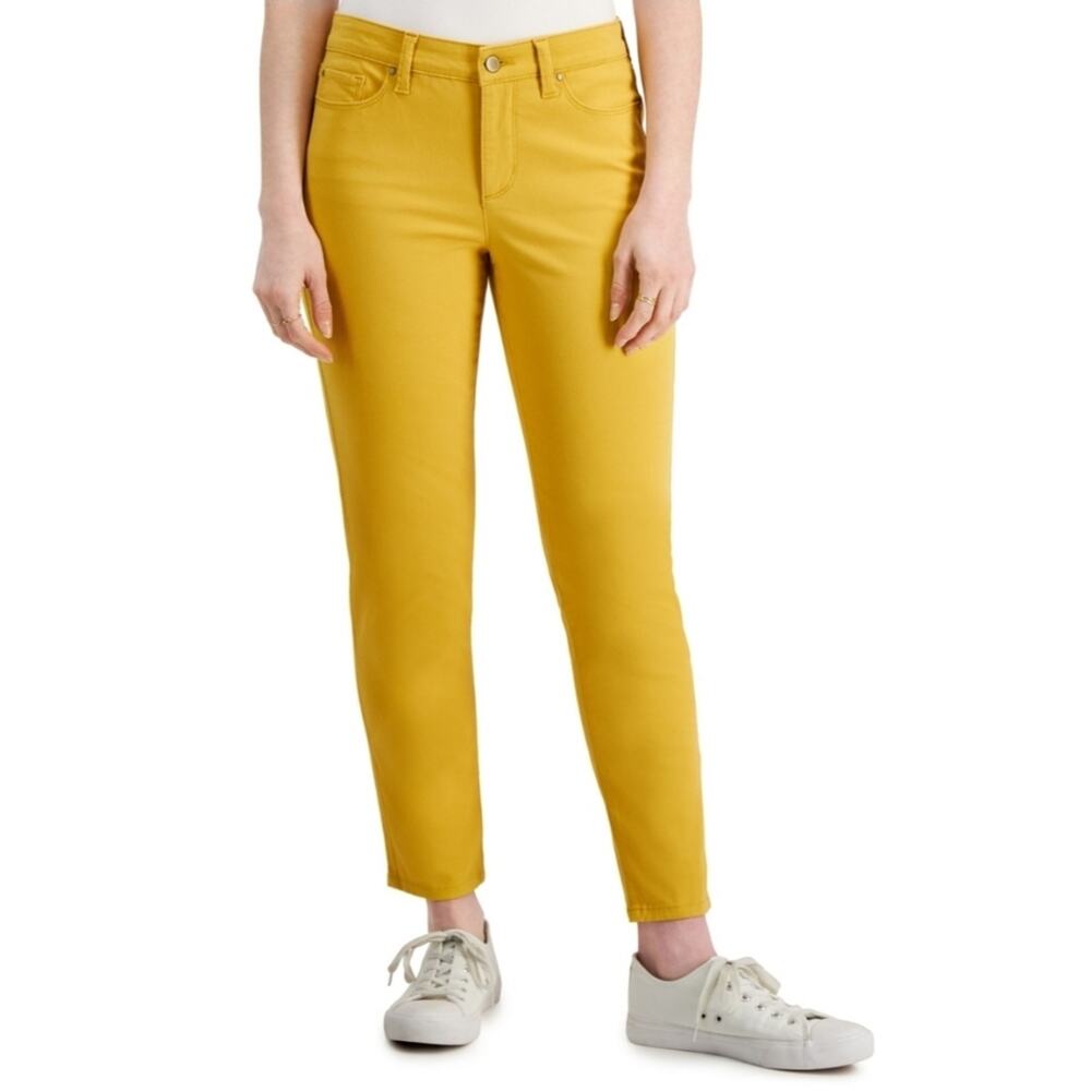 Charter Club Bristol Skinny Ankle Jeans in Honey Glaze 14
